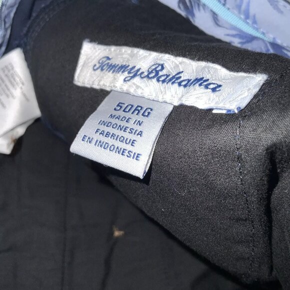 Tommy Bahama Men's Big & Tall 50RG Maritime Navy Stretch 9” Boracay Chino Shorts - Picture 5 of 9